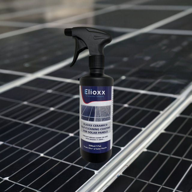 Elioxx - 500 mL x 12 - Photocatalytic Ceramic Coatings for Solar Panels